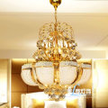 K9 Crystal Chandeliers Lighting Pendant Hanging Lamps Light Fixture Gold